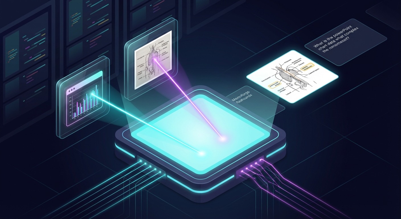 AI turning PowerPoint slides and images into flashcards